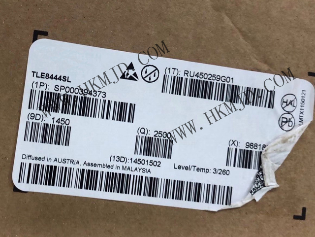 供應Infineon電機驅動器 IC TLE8444SL 四路半橋驅動器 IC