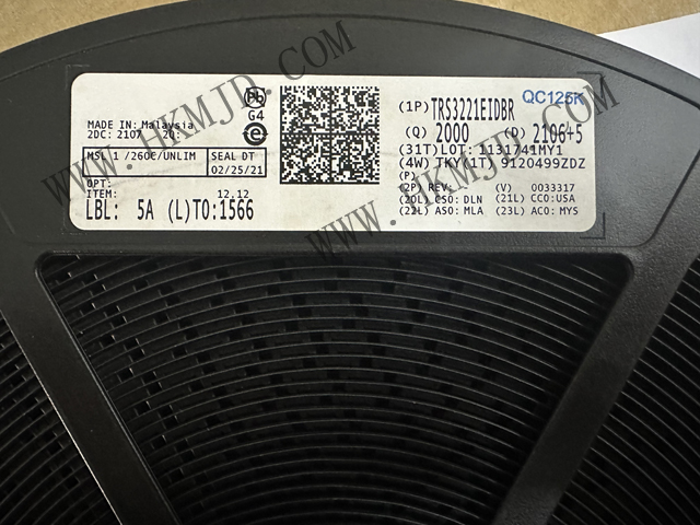 （TI）接口 TRS3221EIDBR TRS3221 RS-232 收發(fā)器，采用VCC單電源供電