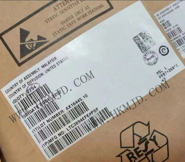 [供應(yīng)，回收] LTC3894EFE (ADI) 150V 高效降壓型穩(wěn)壓器