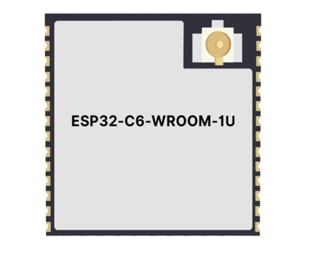 功能強大的ESP32-C6-WROOM-1U-N8 通用型Wi-Fi、IEEE 802.15.4和藍牙LE模塊