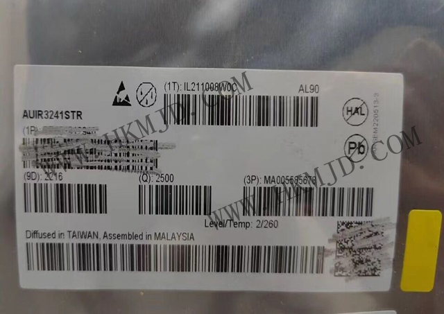 英飛凌柵極驅(qū)動(dòng)器《AUIR3241STR》高邊 Mosfet 驅(qū)動(dòng)器，用于背靠背拓?fù)浣Y(jié)構(gòu)