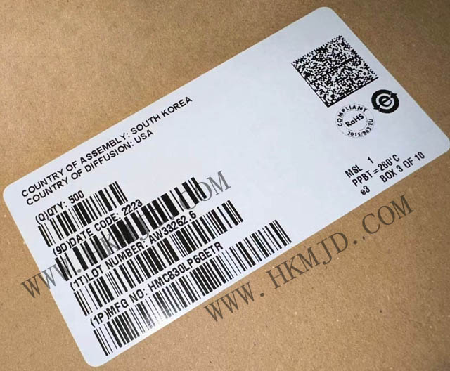 HMC830LP6GETR 一款低噪聲、寬帶、分?jǐn)?shù)-N 鎖相環(huán) (PLL)