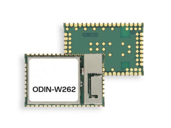 ODIN-W262-06B u-blox帶內(nèi)置天線的獨立雙頻Wi-Fi和藍牙模塊