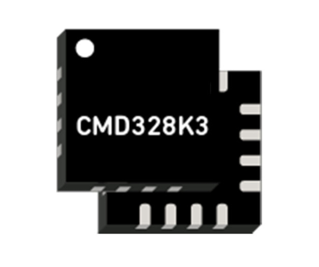 CMD328K3是一款低噪聲放大器，6GHz至18GHz、16QFN