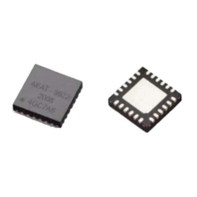 介紹：Broadcom AEAT-9933-102 14 位磁性編碼器開關軸、QFN 24 引線