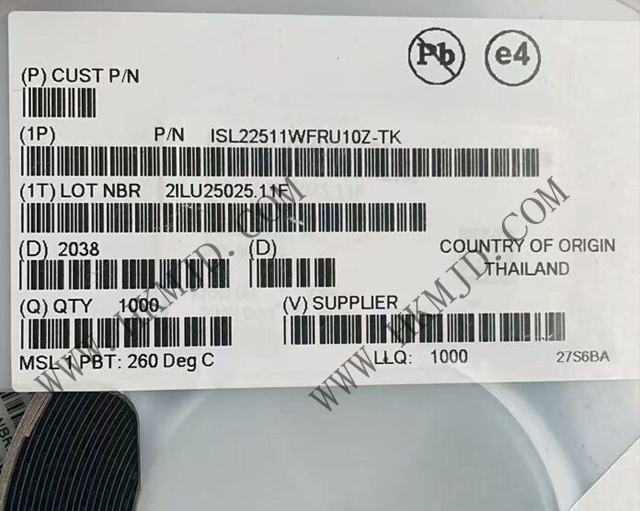 明佳達(dá)供應(yīng)Renesas（ISL22511WFRU10Z）XDCP? 數(shù)字電位計(jì)，助力高性能電子設(shè)計(jì)
