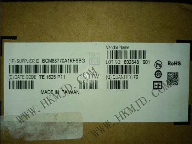 明佳達(dá)提供全新原裝 BCM88770A1KFSBG 現(xiàn)貨庫存，歡迎隨時(shí)聯(lián)系！