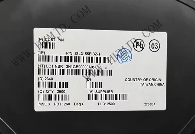 瑞薩電子 ISL3155EIBZ——高可靠性RS-485/RS-422收發(fā)器，帶16kV ESD保護(hù)功能
