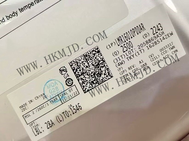 LMR16010PDDAR(TI): SIMPLE SWITCHER? 60V、1A 降壓轉(zhuǎn)換器（IQ 為 40μA）