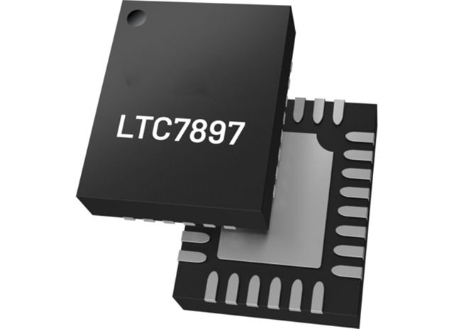 LTC7897RUFD同步降壓控制器：140V、低 IQ、開關(guān)頻率100kHz ~ 2.5MHz