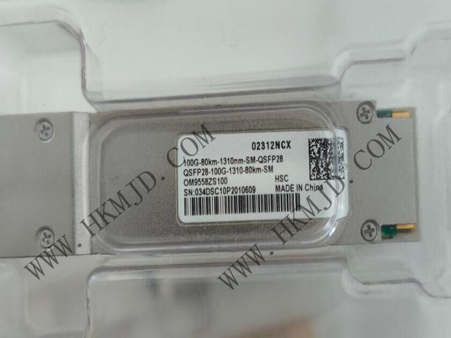 100Gbps QSFP28 光模塊 華為 02312NCX：適用于100G以太網(wǎng)的單模光模塊